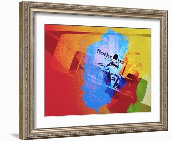 F1 Racing-NaxArt-Framed Art Print