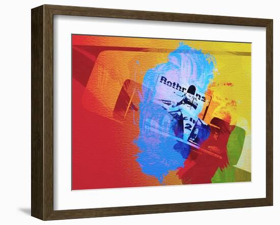 F1 Racing-NaxArt-Framed Art Print