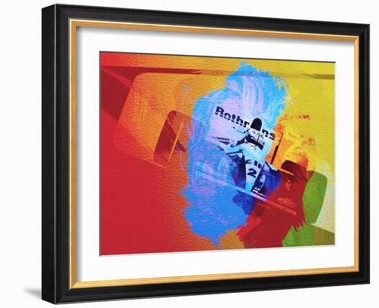 F1 Racing-NaxArt-Framed Art Print