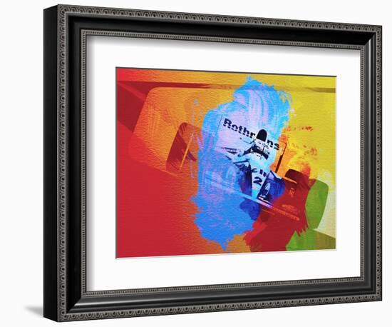 F1 Racing-NaxArt-Framed Art Print