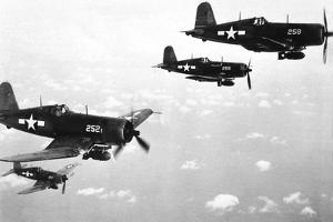 F4U Corsair Planes, Us Airforce, Used from 1943