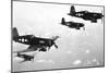 F4U Corsair Planes, Us Airforce, Used from 1943-null-Mounted Photo