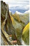 The Nerpani Track, Tibet, 1898-FA Brockhaus-Giclee Print
