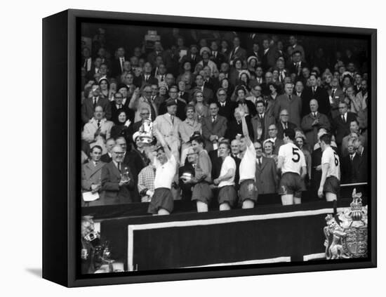 FA Cup Final at Wembley Stadium, Tottenham Hotspur vs Burnley-null-Framed Premier Image Canvas