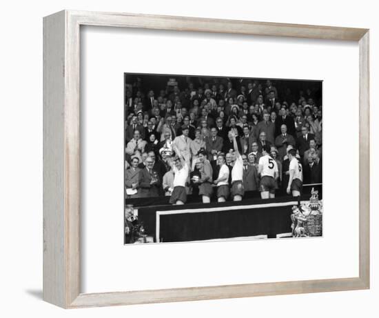 FA Cup Final at Wembley Stadium, Tottenham Hotspur vs Burnley-null-Framed Photographic Print