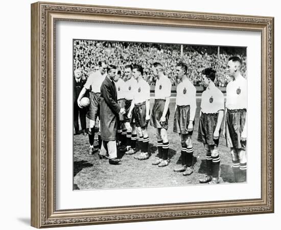 FA Cup Final Bolton vs. Portsmouth Jimmy Seddon-null-Framed Photographic Print