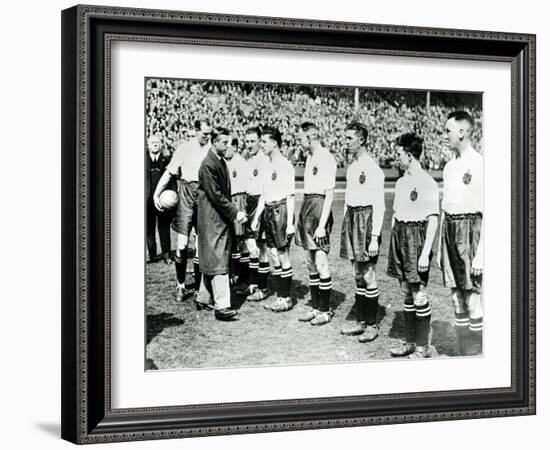 FA Cup Final Bolton vs. Portsmouth Jimmy Seddon-null-Framed Photographic Print