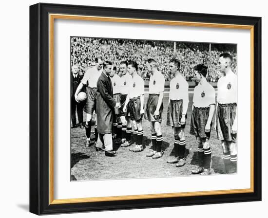 FA Cup Final Bolton vs. Portsmouth Jimmy Seddon-null-Framed Photographic Print