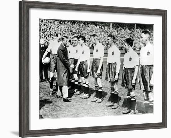 FA Cup Final Bolton vs. Portsmouth Jimmy Seddon-null-Framed Photographic Print