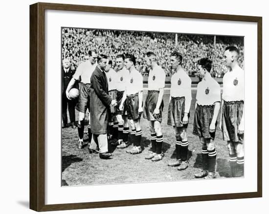 FA Cup Final Bolton vs. Portsmouth Jimmy Seddon-null-Framed Photographic Print