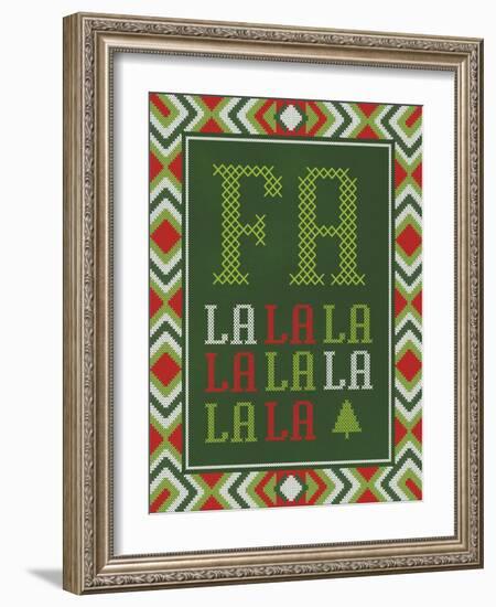 Fa La La La La-Ashley Sta Teresa-Framed Art Print