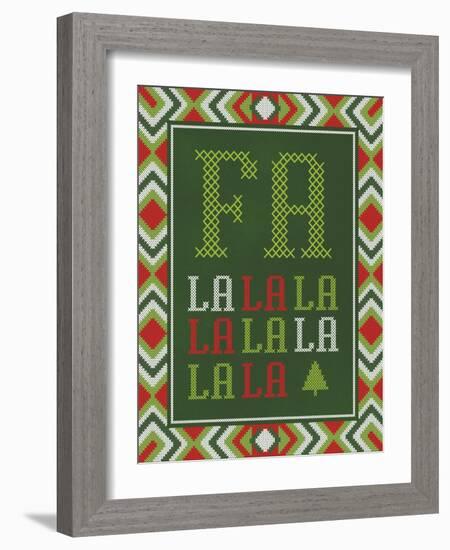 Fa La La La La-Ashley Sta Teresa-Framed Art Print