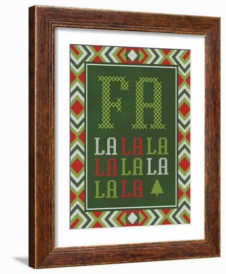 Fa La La La La-Ashley Sta Teresa-Framed Art Print