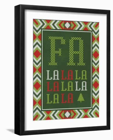 Fa La La La La-Ashley Sta Teresa-Framed Art Print