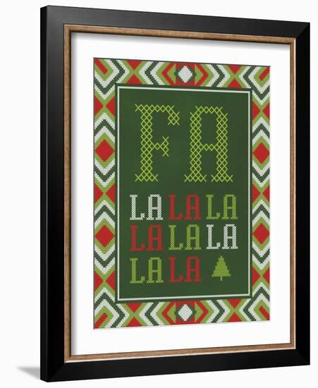 Fa La La La La-Ashley Sta Teresa-Framed Art Print