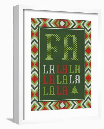 Fa La La La La-Ashley Sta Teresa-Framed Art Print