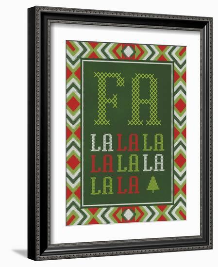 Fa La La La La-Ashley Sta Teresa-Framed Art Print