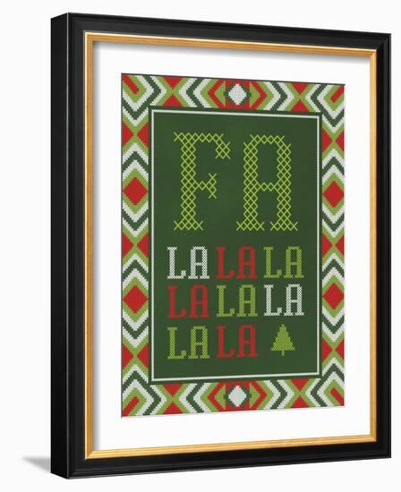 Fa La La La La-Ashley Sta Teresa-Framed Art Print