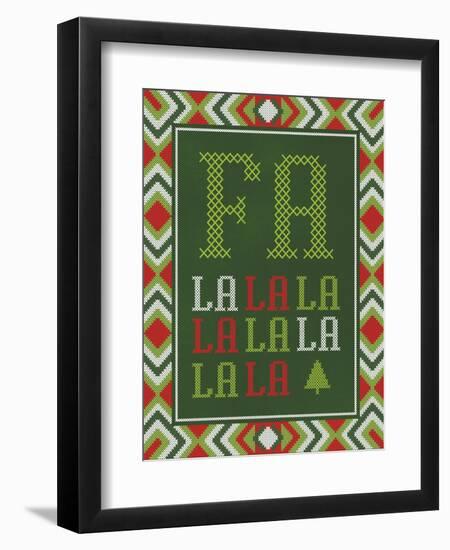 Fa La La La La-Ashley Sta Teresa-Framed Art Print