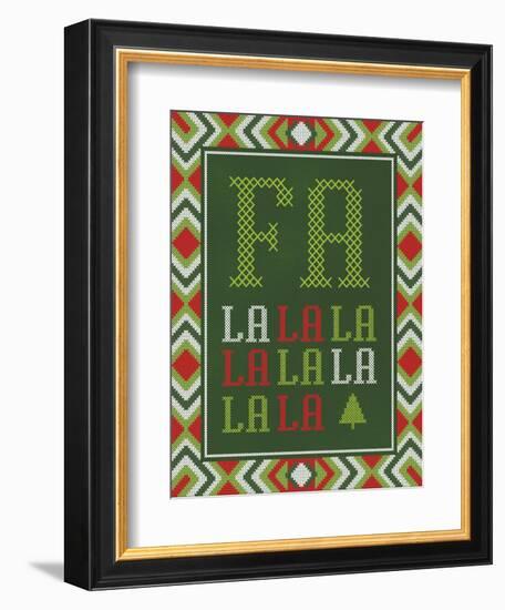 Fa La La La La-Ashley Sta Teresa-Framed Art Print