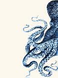 Landscape Blue Octopus-Fab Funky-Art Print
