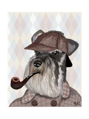 mini schnauzer art