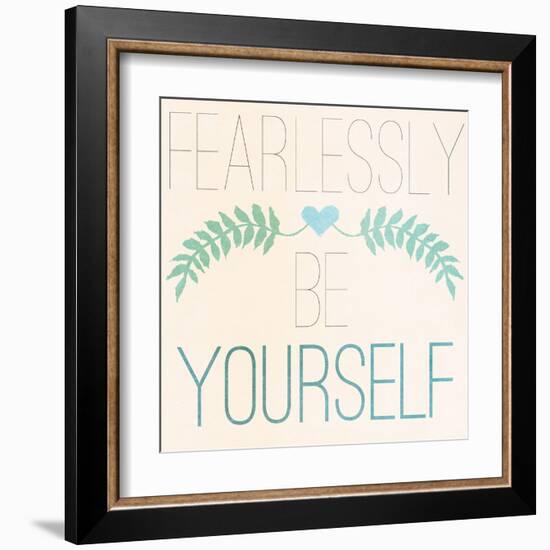 Fab Self II (Fearlessly Be Yourself)-SD Graphics Studio-Framed Art Print