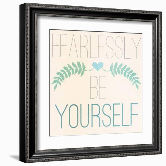 Fab Self II (Fearlessly Be Yourself)-SD Graphics Studio-Framed Art Print