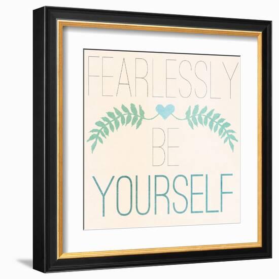 Fab Self II (Fearlessly Be Yourself)-SD Graphics Studio-Framed Art Print