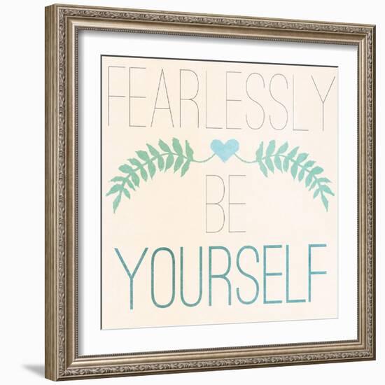 Fab Self II (Fearlessly Be Yourself)-SD Graphics Studio-Framed Art Print