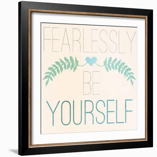 Fab Self II (Fearlessly Be Yourself)-SD Graphics Studio-Framed Art Print