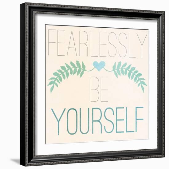 Fab Self II (Fearlessly Be Yourself)-SD Graphics Studio-Framed Art Print