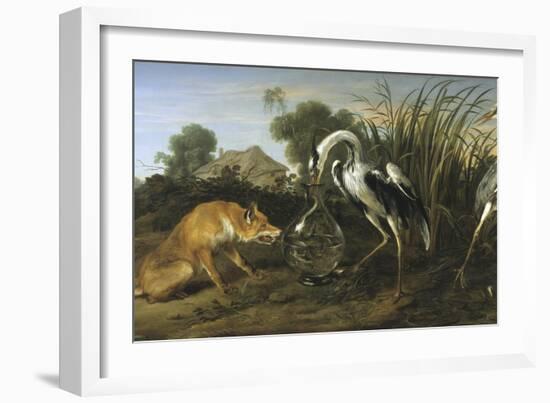 Fable of the Fox and the Heron-Frans Snyders-Framed Giclee Print