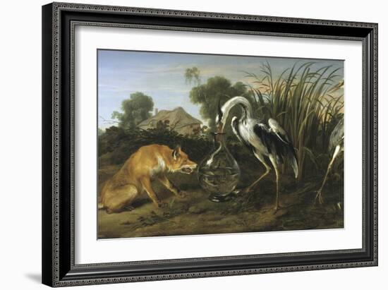 Fable of the Fox and the Heron-Frans Snyders-Framed Giclee Print