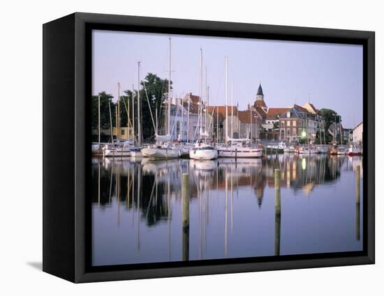 Faborg Harbour, Island of Funen, Denmark, Scandinavia-Adam Woolfitt-Framed Premier Image Canvas