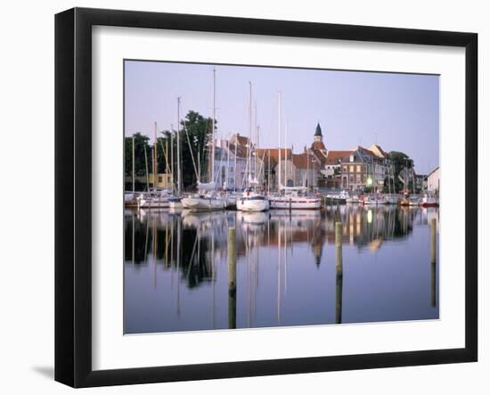 Faborg Harbour, Island of Funen, Denmark, Scandinavia-Adam Woolfitt-Framed Photographic Print