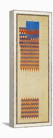 Fabric Design, 1916-Charles Rennie Mackintosh-Framed Premier Image Canvas