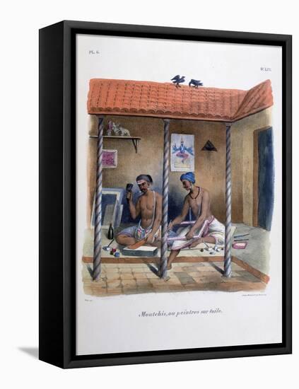 Fabric Painters, 1828-Marlet et Cie-Framed Premier Image Canvas