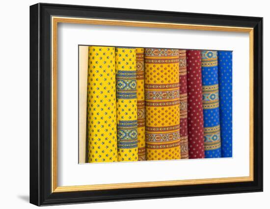 Fabric, Provence, France-Jim Engelbrecht-Framed Photographic Print