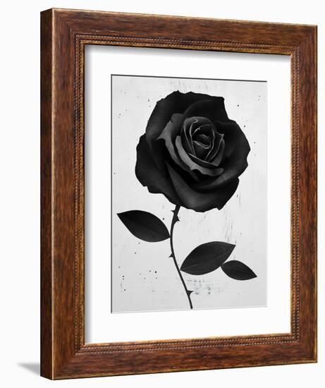 Fabric Rose-Ruben Ireland-Framed Art Print