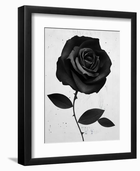 Fabric Rose-Ruben Ireland-Framed Art Print