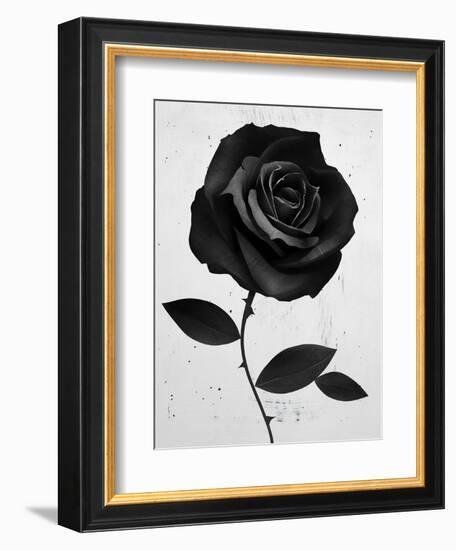 Fabric Rose-Ruben Ireland-Framed Art Print