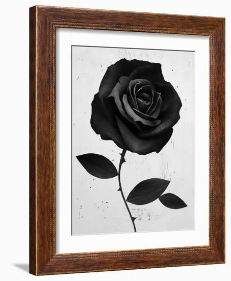 Fabric Rose-Ruben Ireland-Framed Art Print