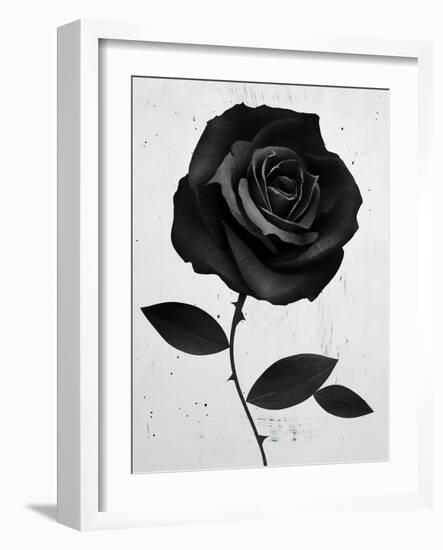 Fabric Rose-Ruben Ireland-Framed Art Print