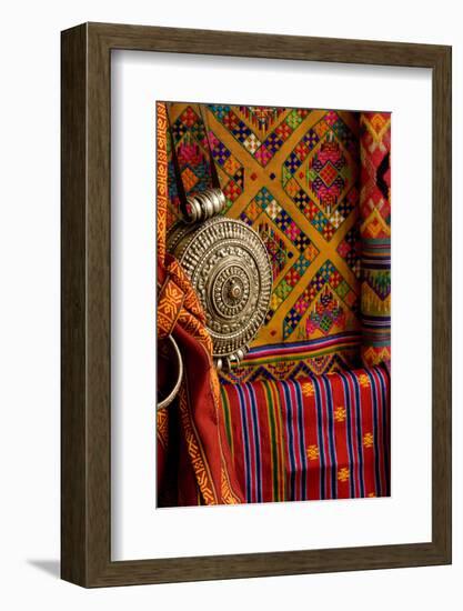 Fabrics, Bhutan-Howie Garber-Framed Photographic Print