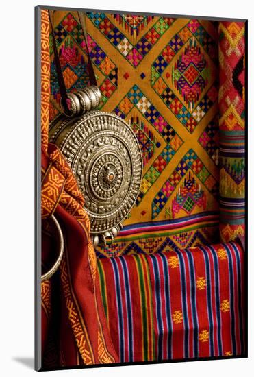 Fabrics, Bhutan-Howie Garber-Mounted Photographic Print