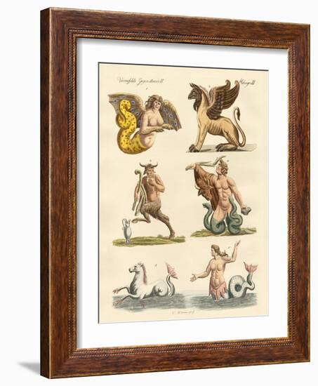 Fabulous Animals-null-Framed Giclee Print