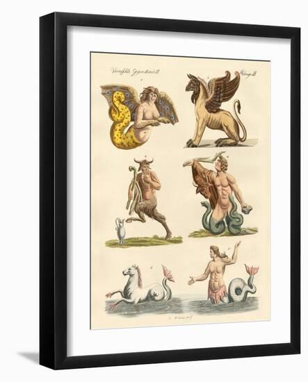 Fabulous Animals-null-Framed Giclee Print