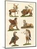 Fabulous Animals-null-Mounted Giclee Print