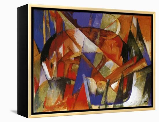 Fabulous Beast II, 1913-Franz Marc-Framed Premier Image Canvas